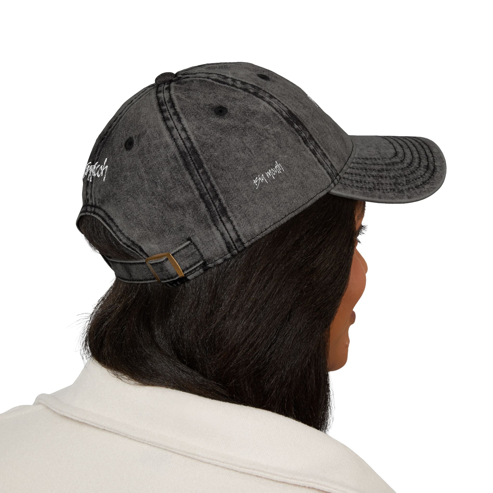 'Amsterdam' Vintage Embroidered Cap