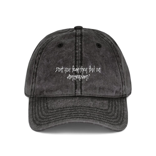 'Amsterdam' Vintage Embroidered Cap