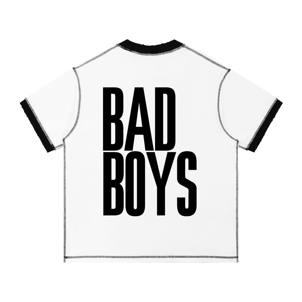 Contrast-Stitched Cotton T-Shirt