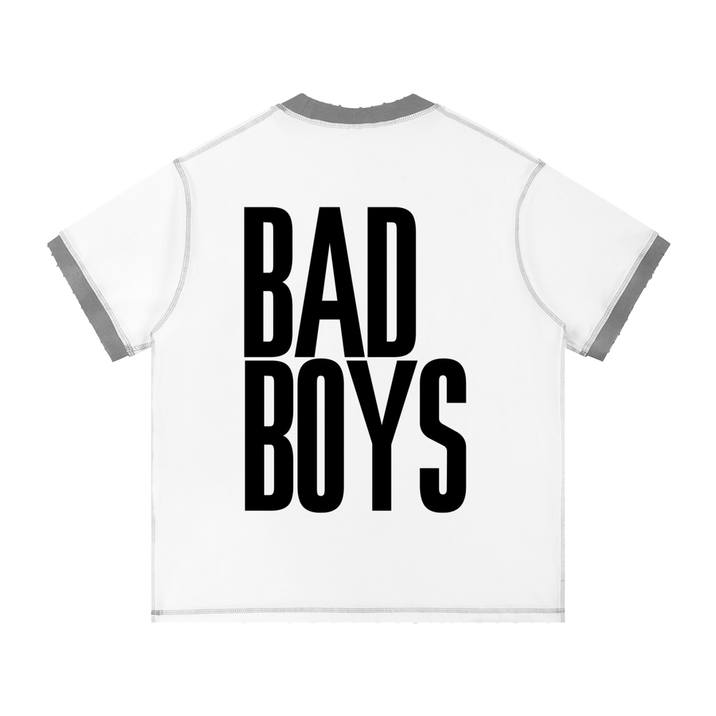 Contrast-Stitched Cotton T-Shirt